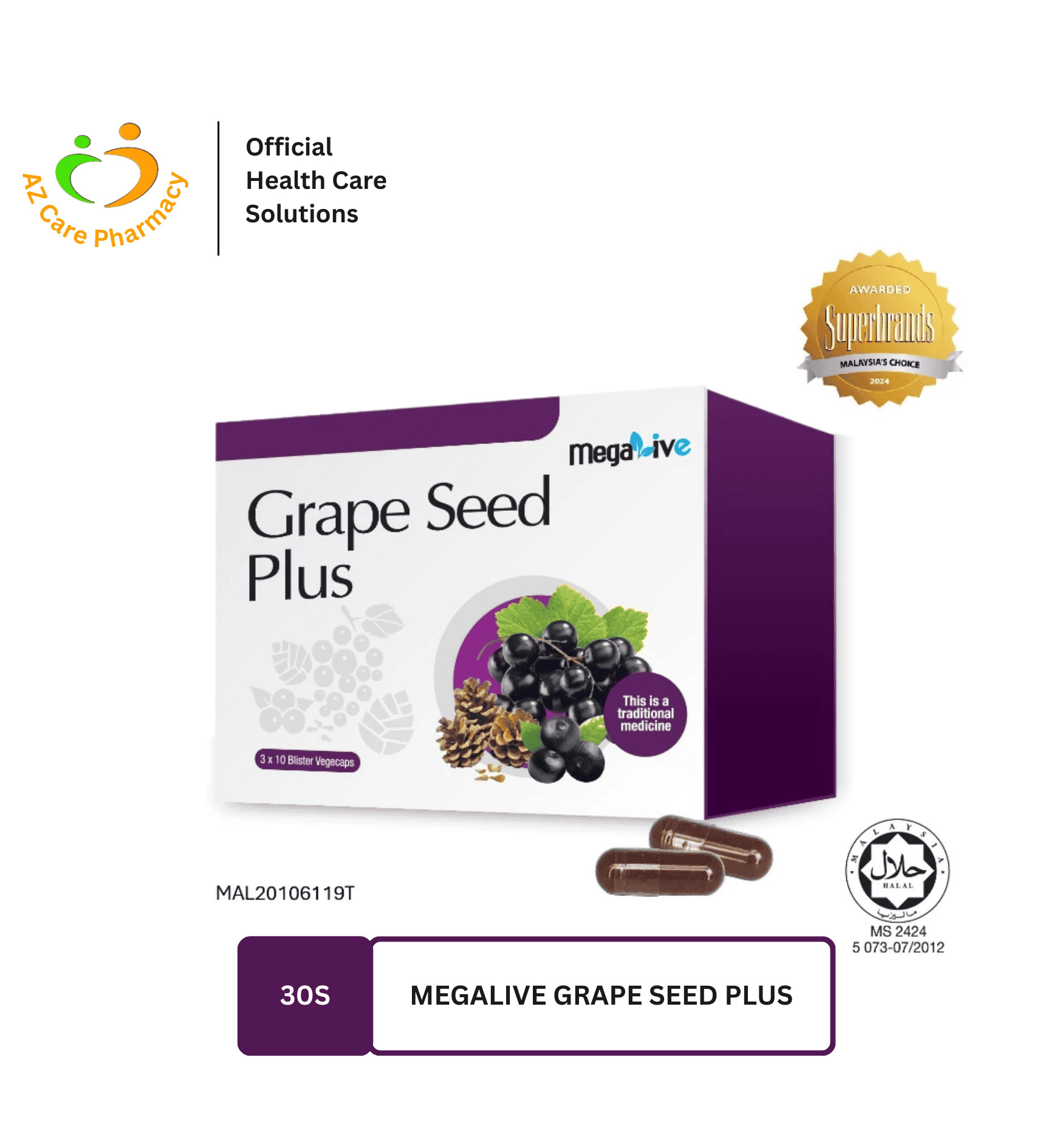 MegaLive Grape Seed Plus - Image 3