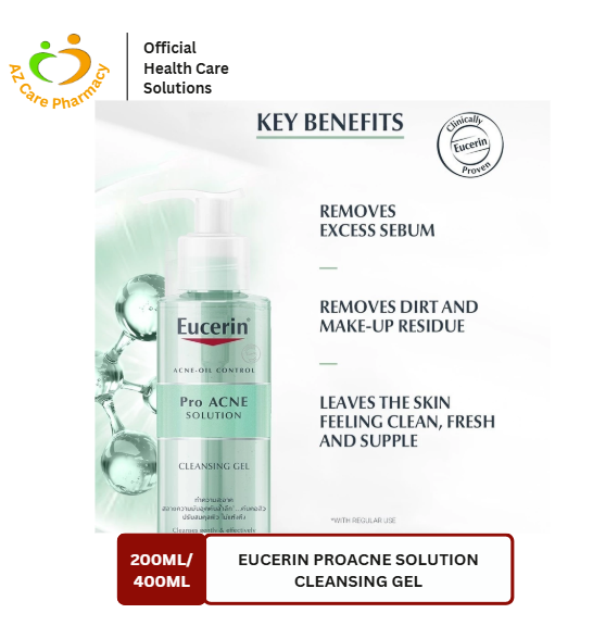 Eucerin Proacne Solution Cleansing Gel 400ml - Image 2