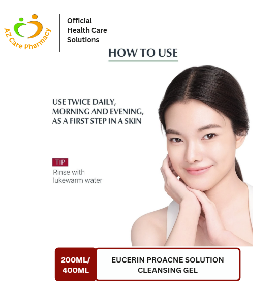 Eucerin Proacne Solution Cleansing Gel 400ml - Image 3