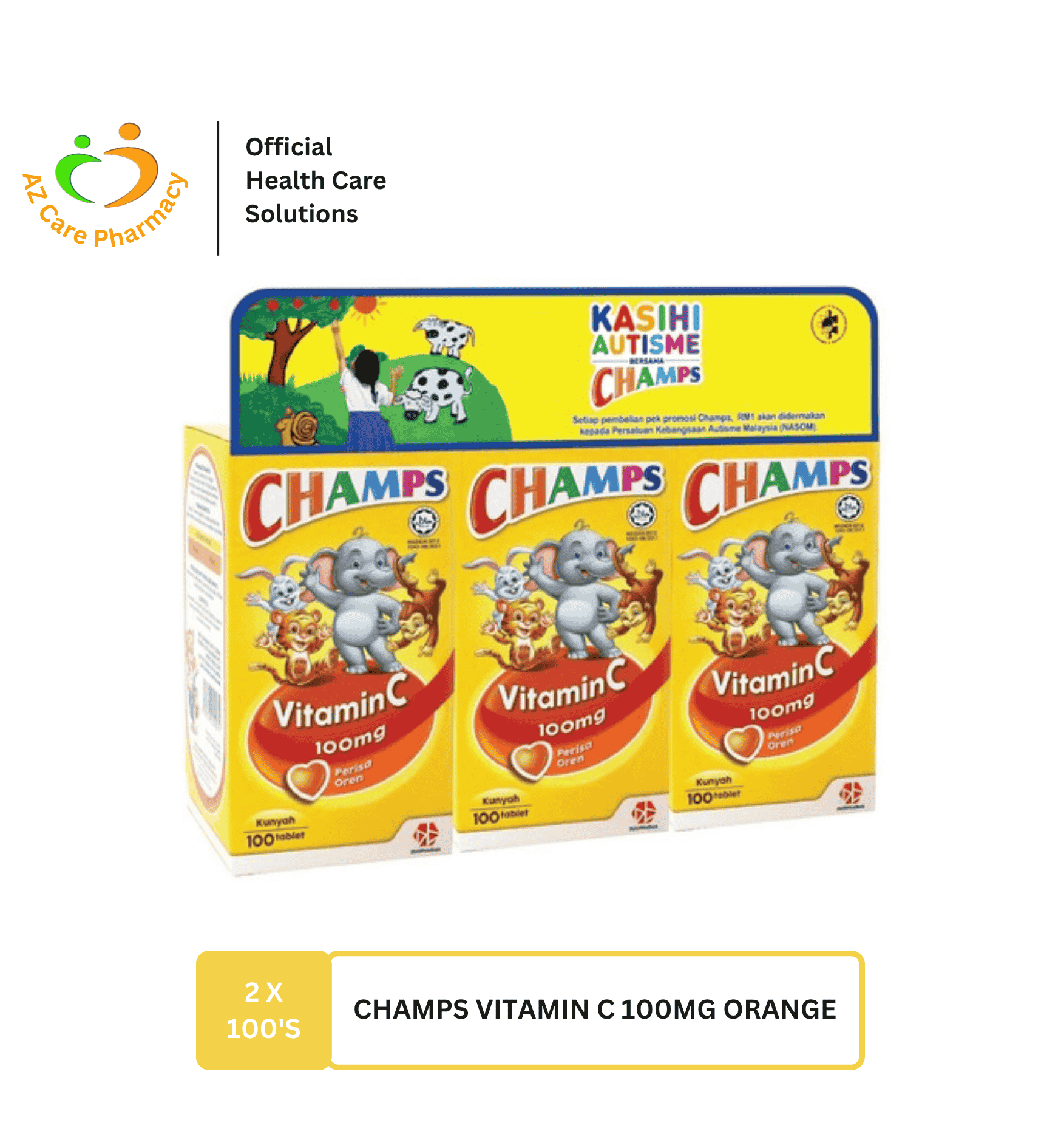 Champs C 100mg Orange - Image 7