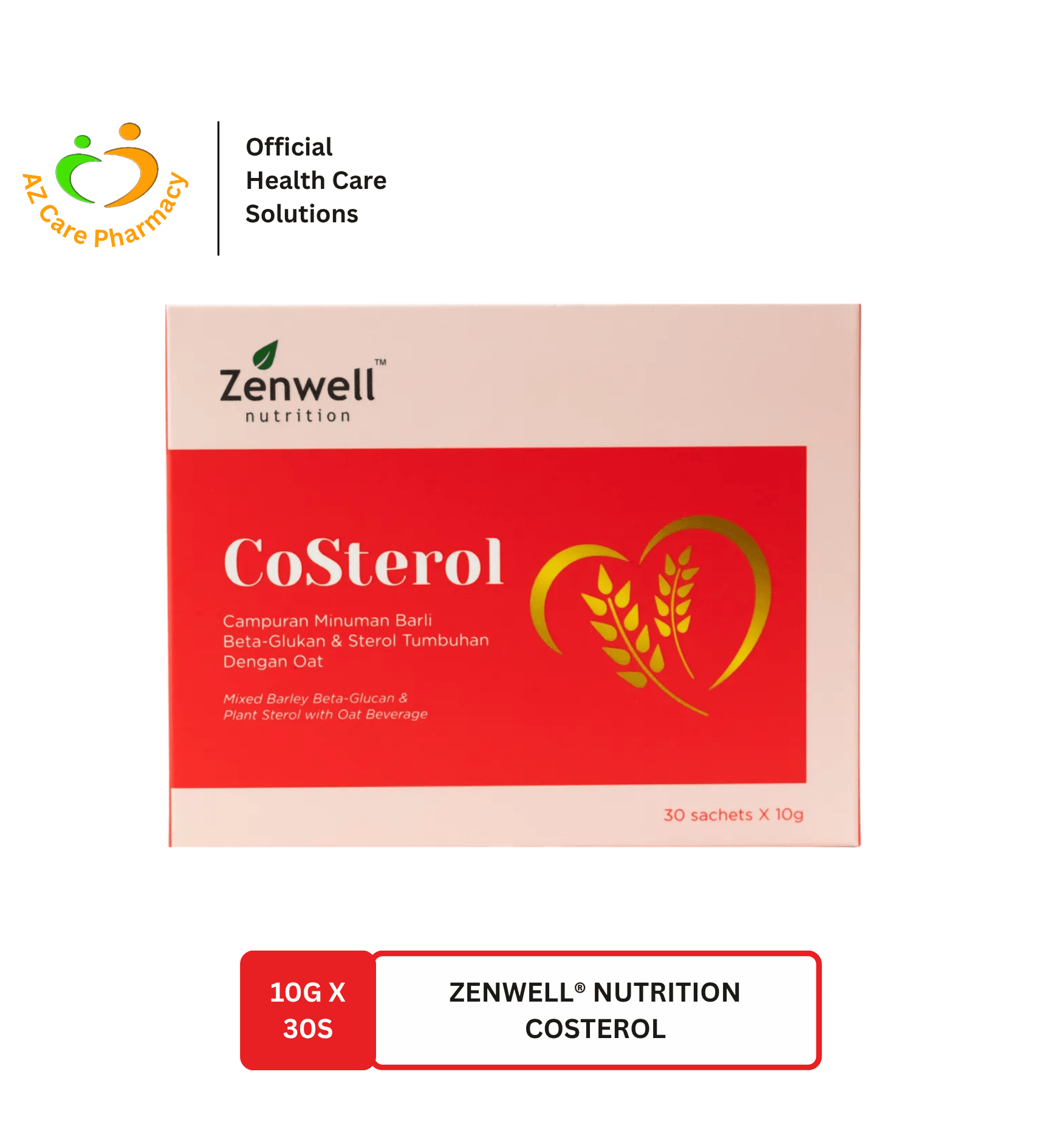 Zenwell Costerol 10g x 30s