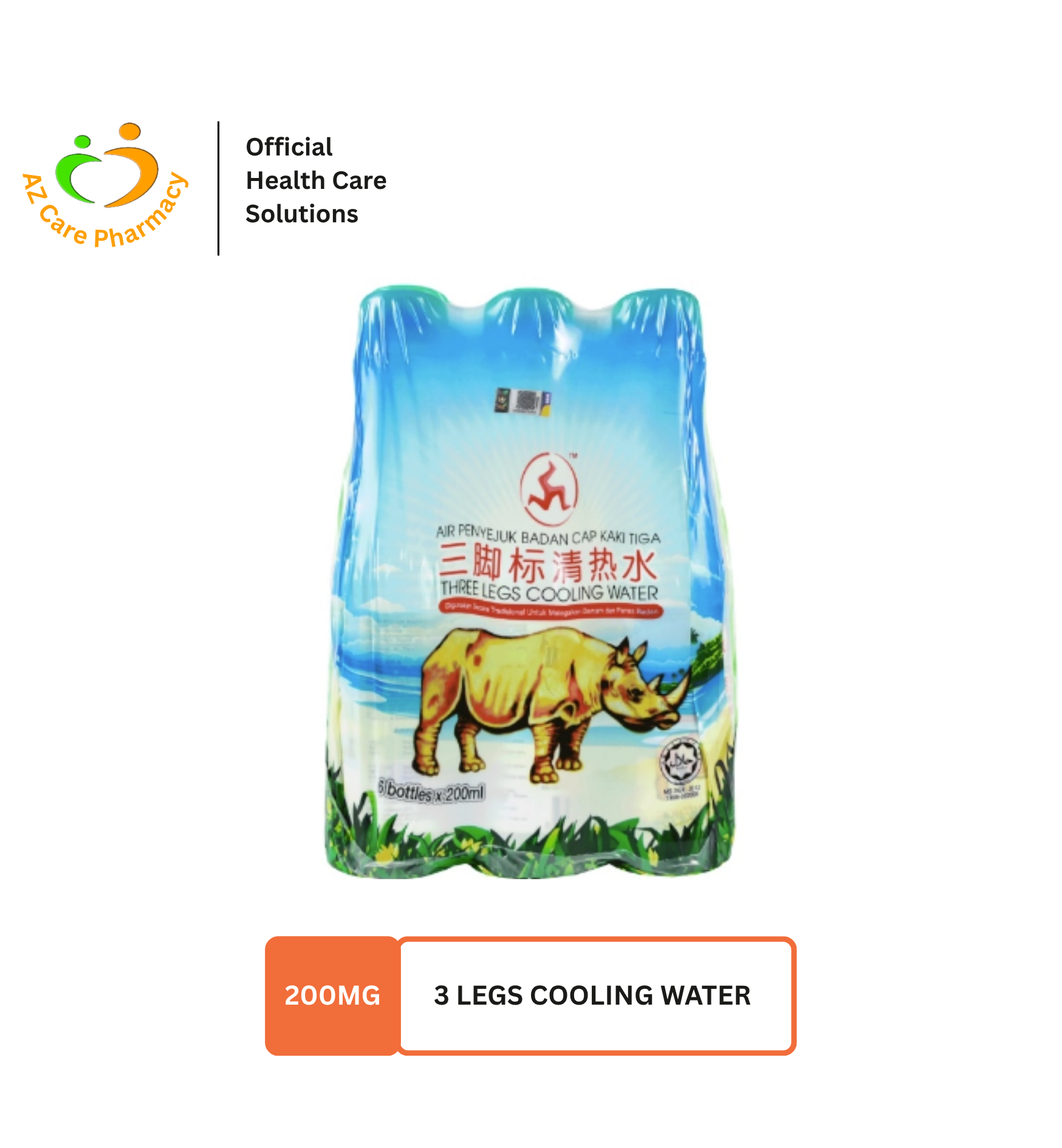 3 Legs Cooling Water 200ml 1S - Image 3