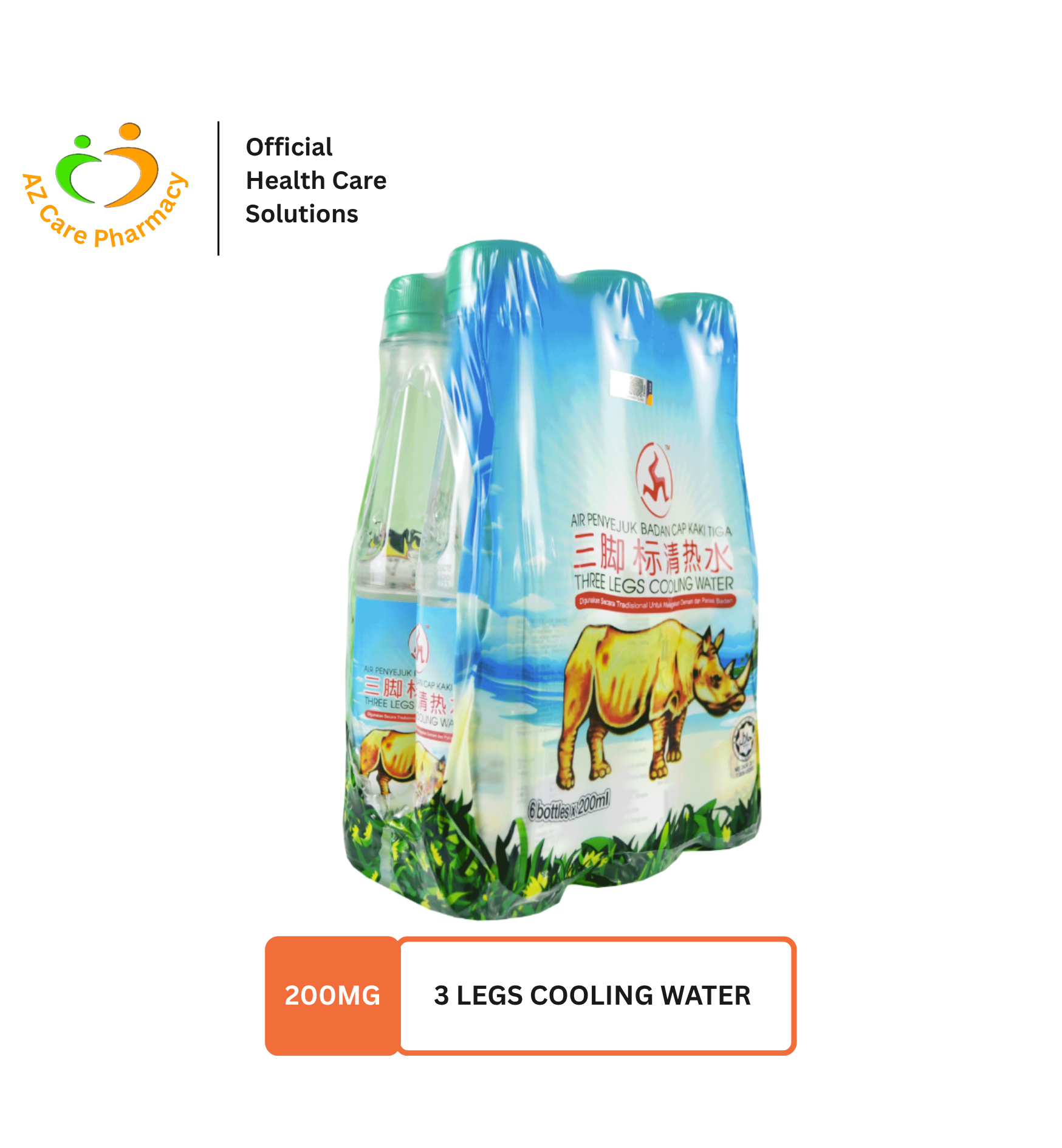 3 Legs Cooling Water 200ml 1S - Image 4