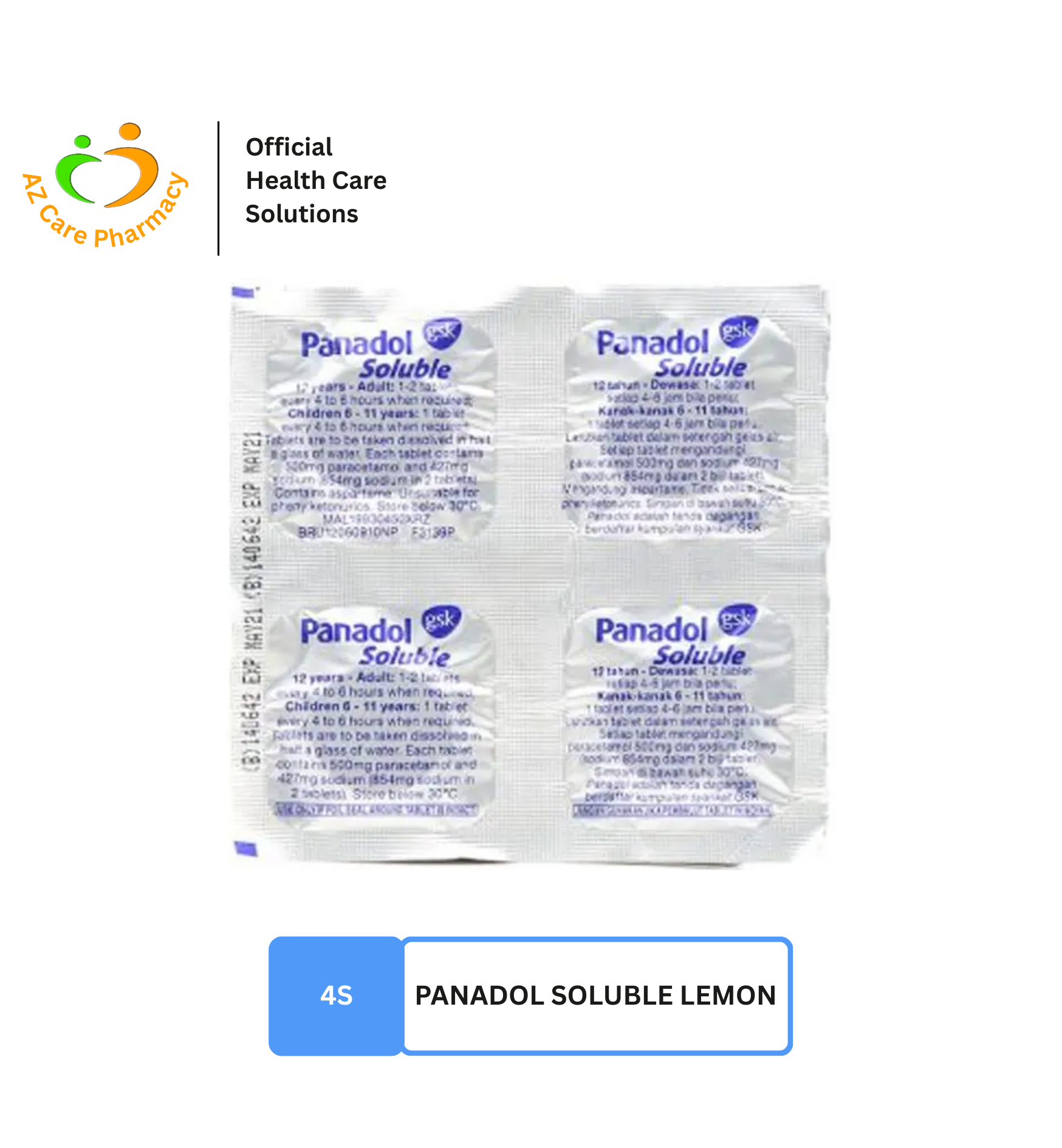Panadol Soluble Lemon - Image 2