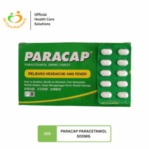 Paracap Paracetamol 500mg 10s