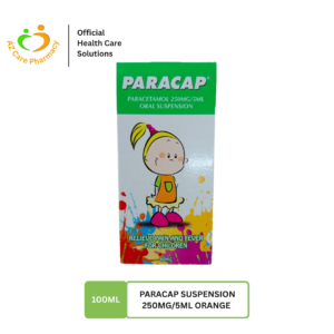 Paracap Suspension 250mg/5ml Orange 100ml