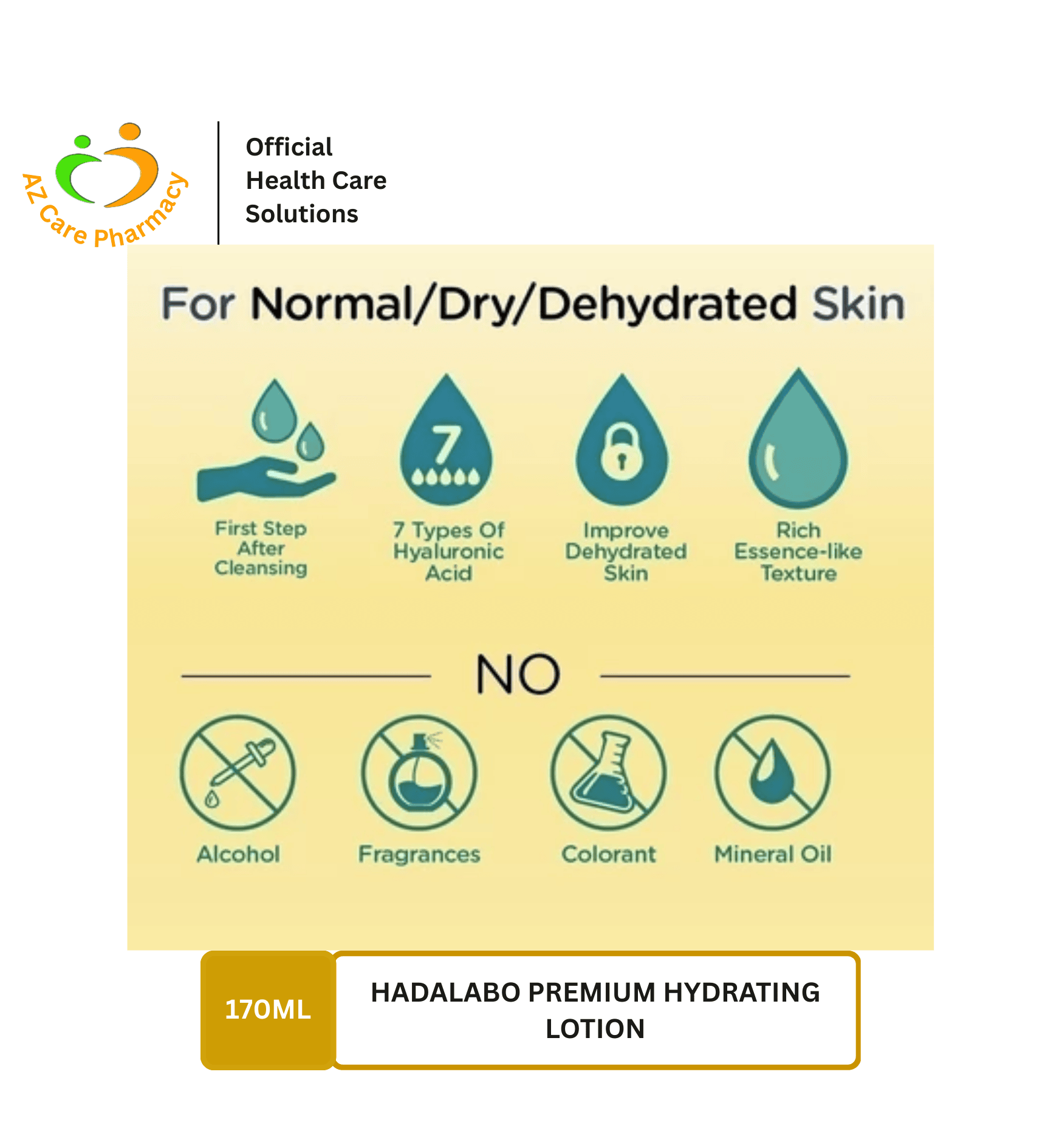 Hadalabo Premium Hydrating Lotion 170ml - Image 4