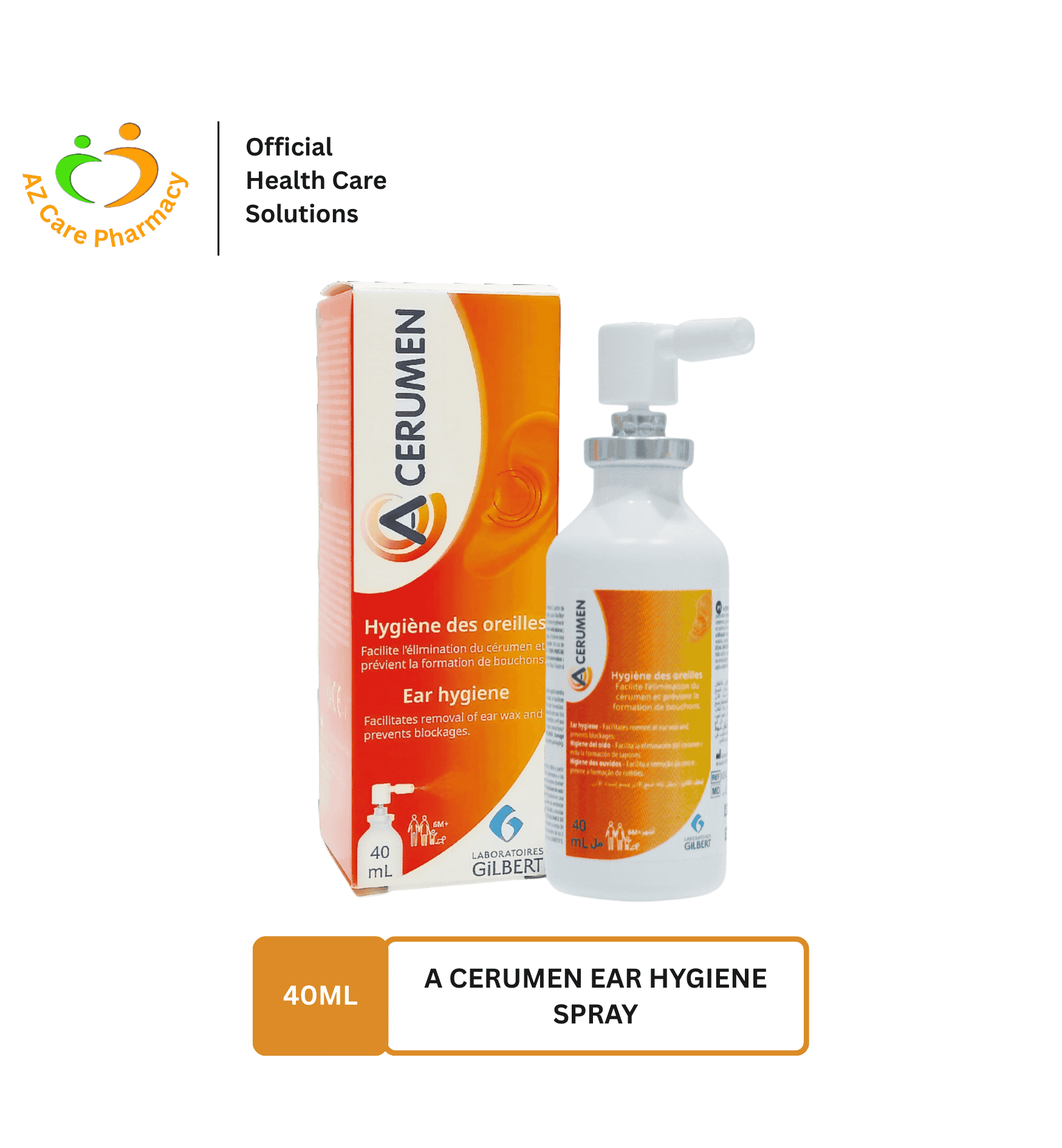 A Cerumen Ear Hygiene Spray 40ml