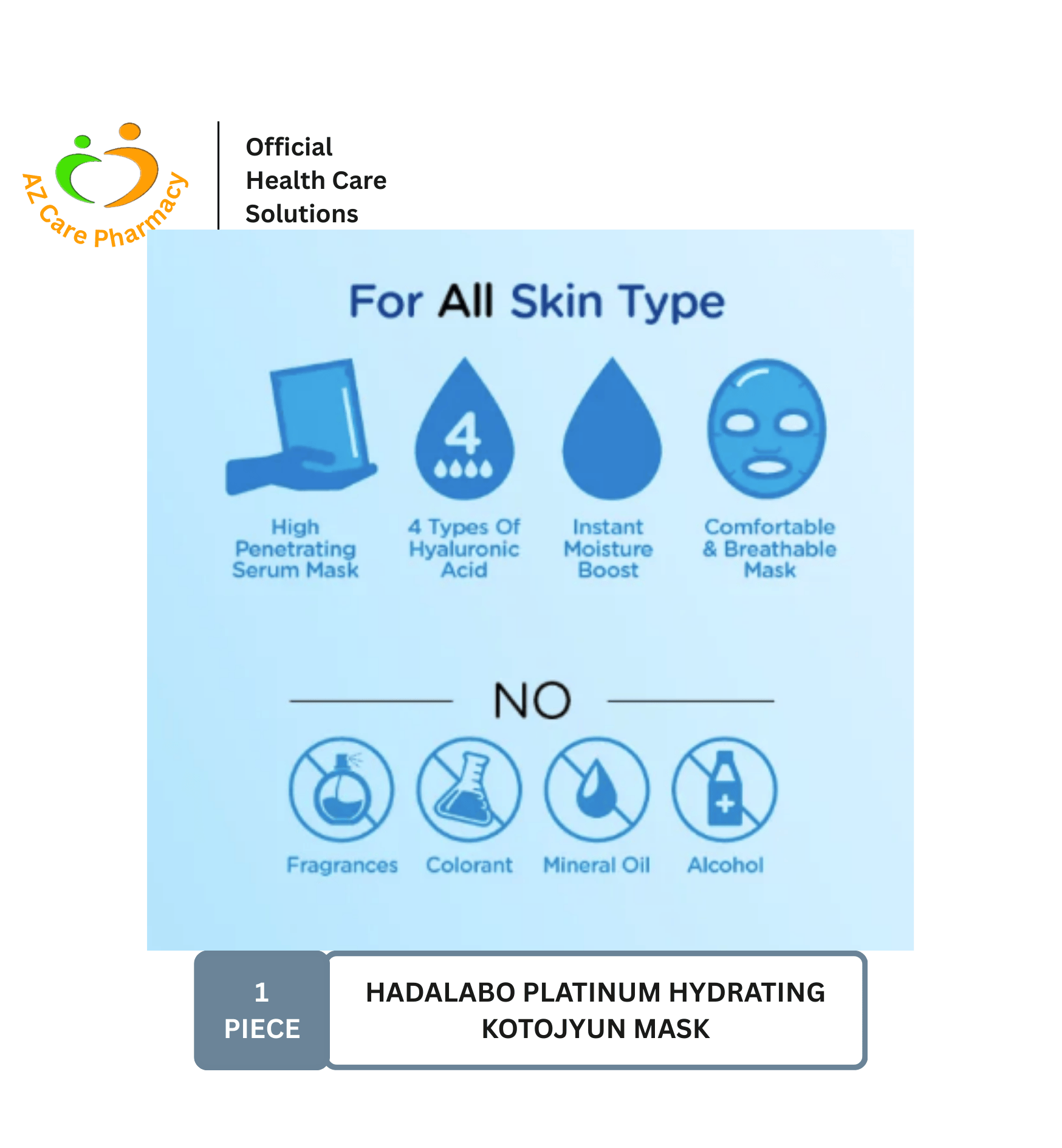 Hadalabo Platinum Hydrating Kotojyun Mask 1s - Image 4