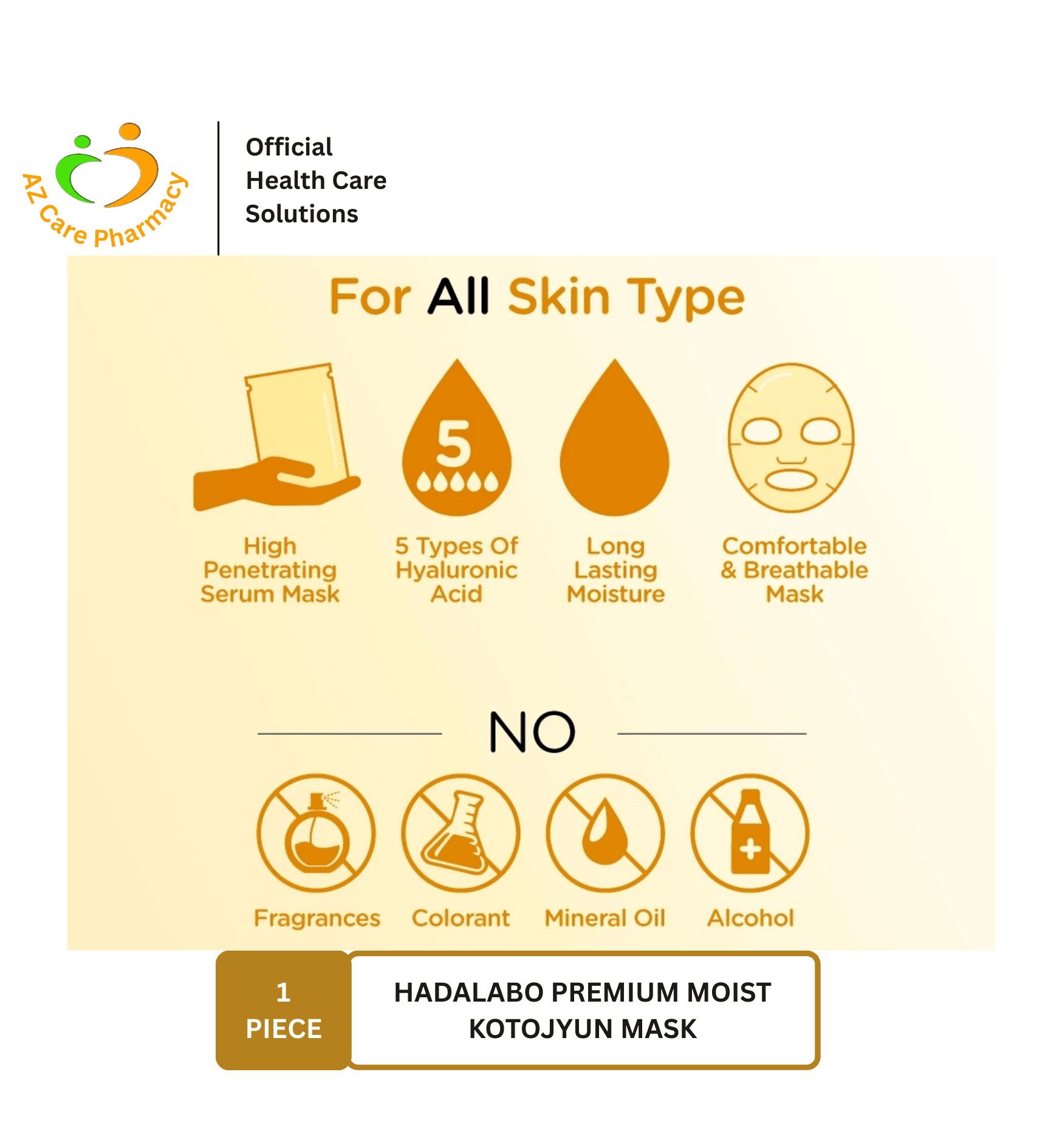 Hadalabo Premium Moist Kotojyun Mask 1s - Image 4