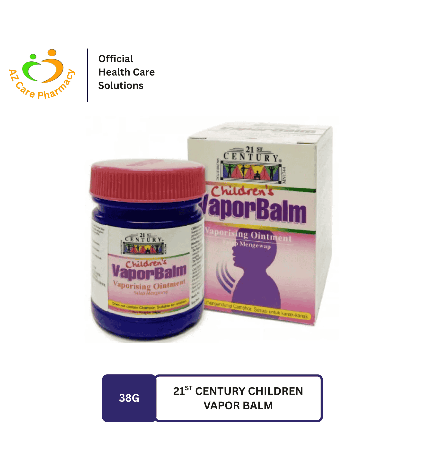 21st Century Children Vapor Balm 38g - Image 2