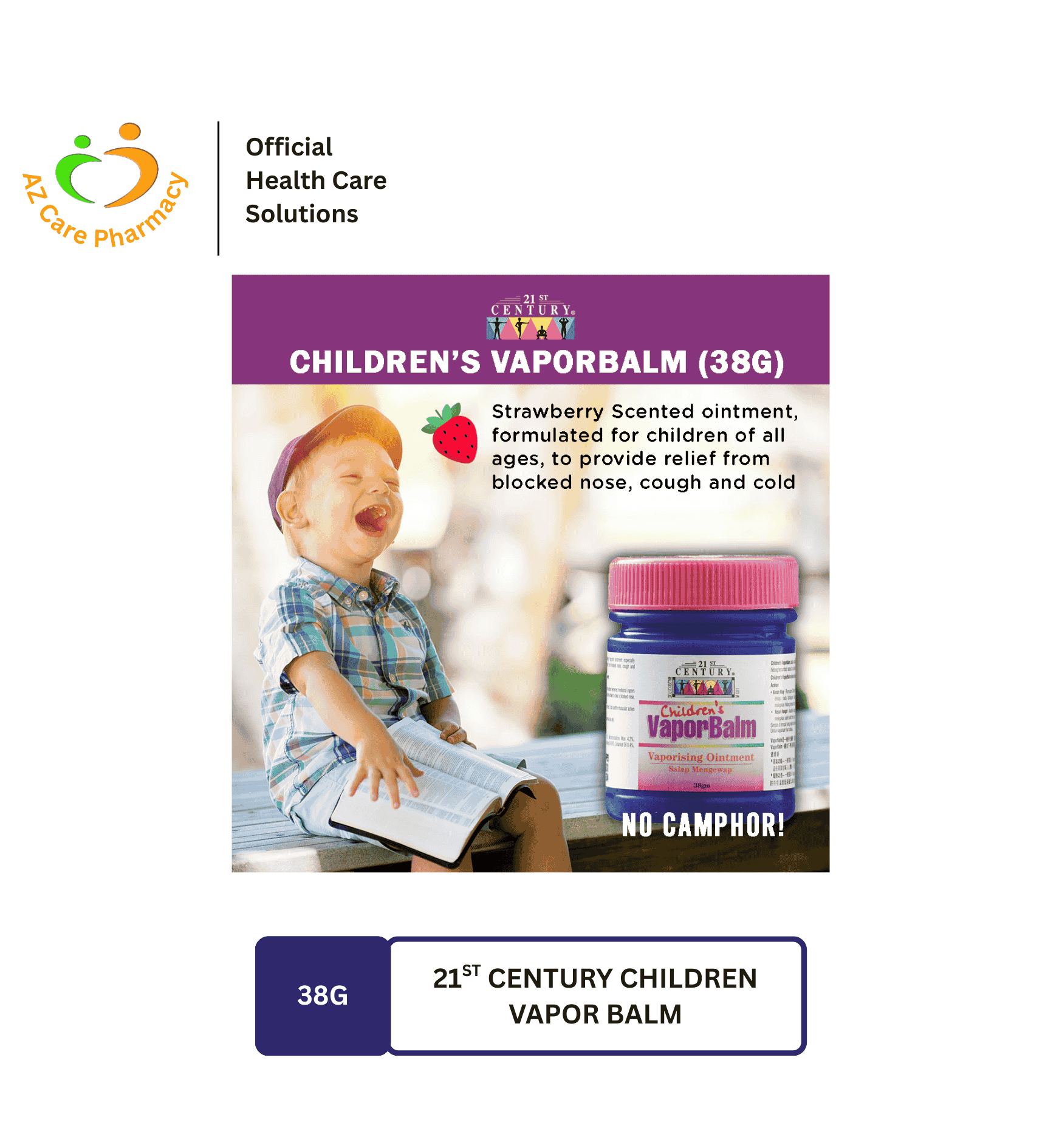 21st Century Children Vapor Balm 38g - Image 3