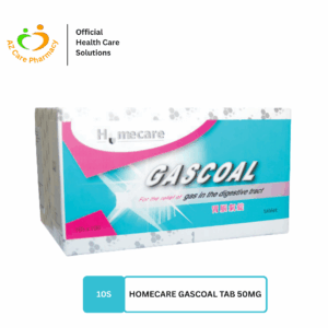 Homecare Gascoal Tab 50mg 10s