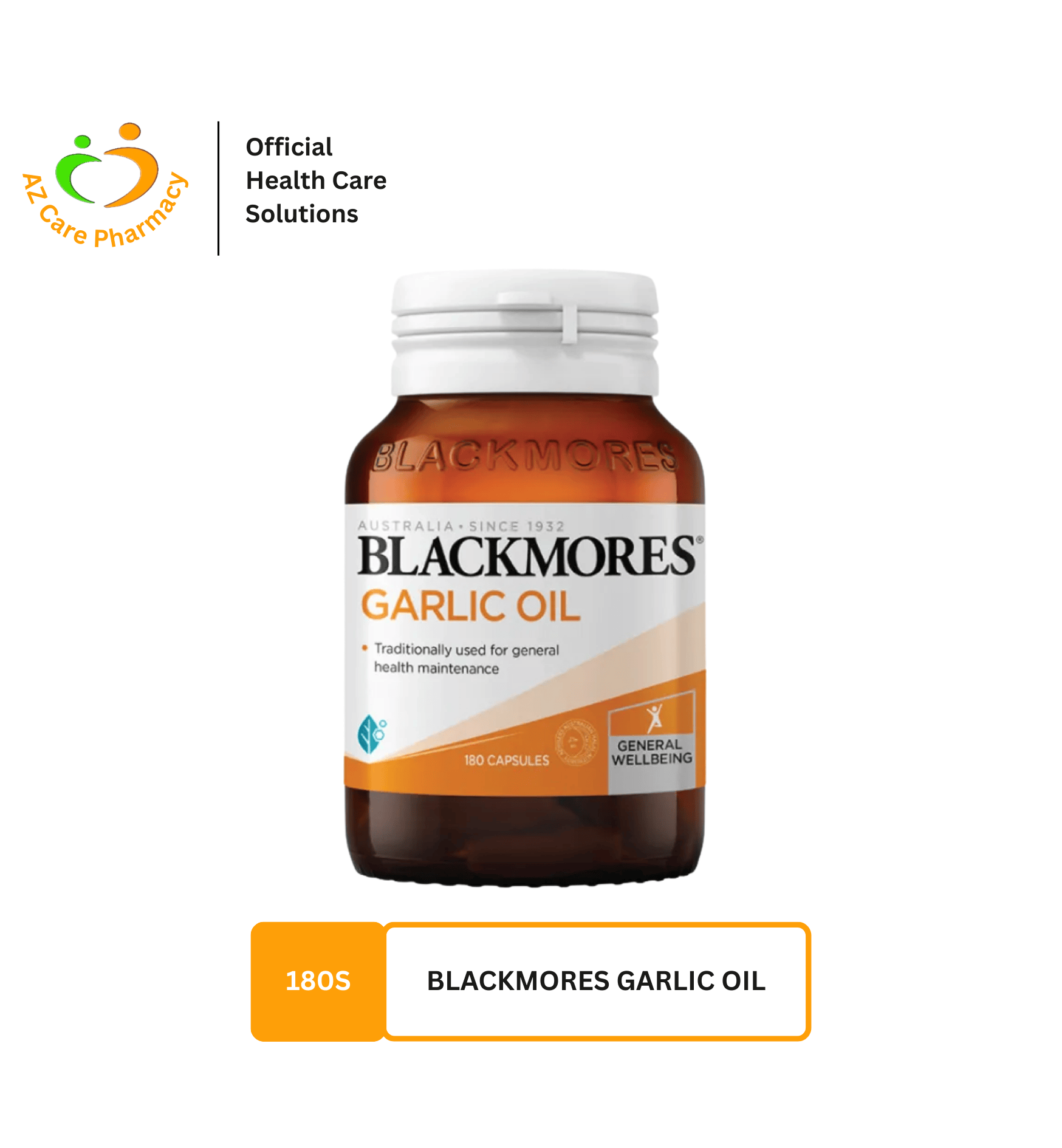 Blackmores Garlic Oil 180s