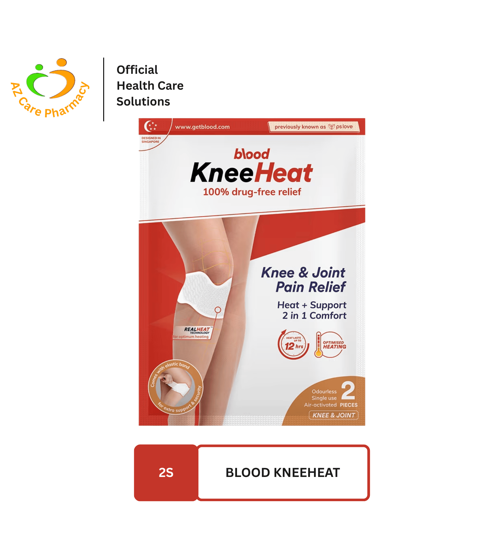 Blood KneeHeat 2s