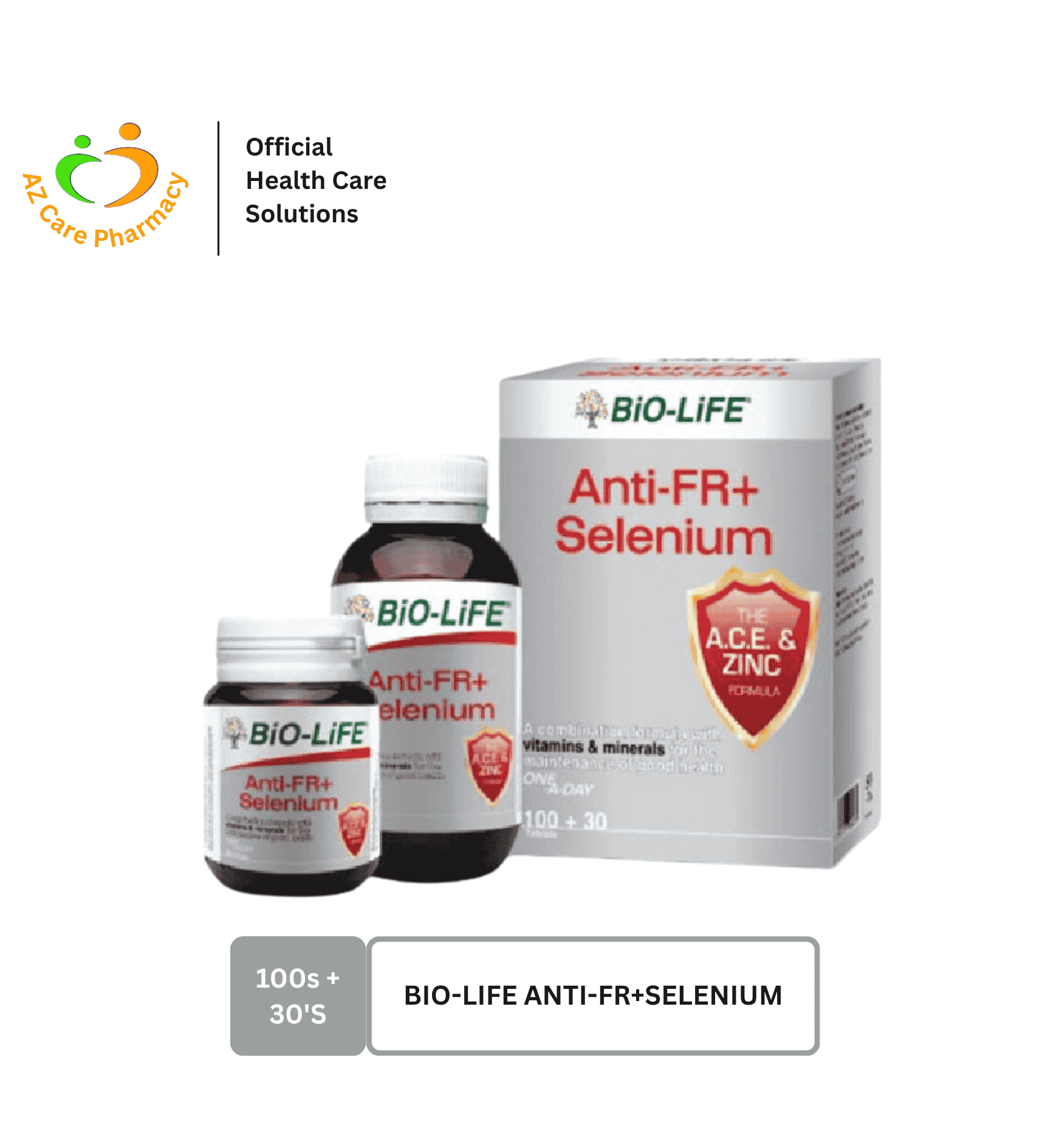Bio-Life Anti-Fr+Selenium 100S+30S