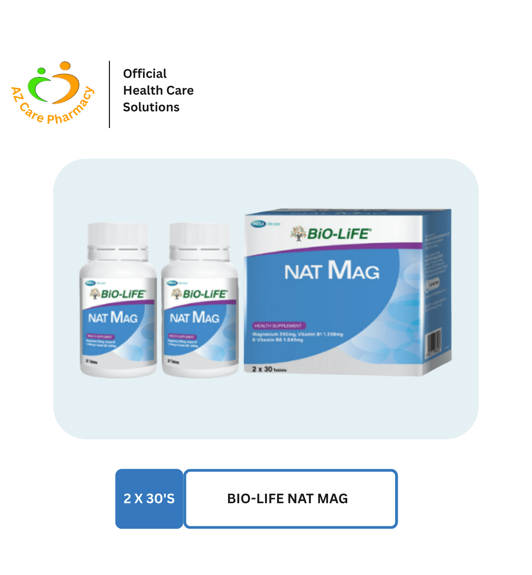 Bio-Life Nat Mag 2X30S
