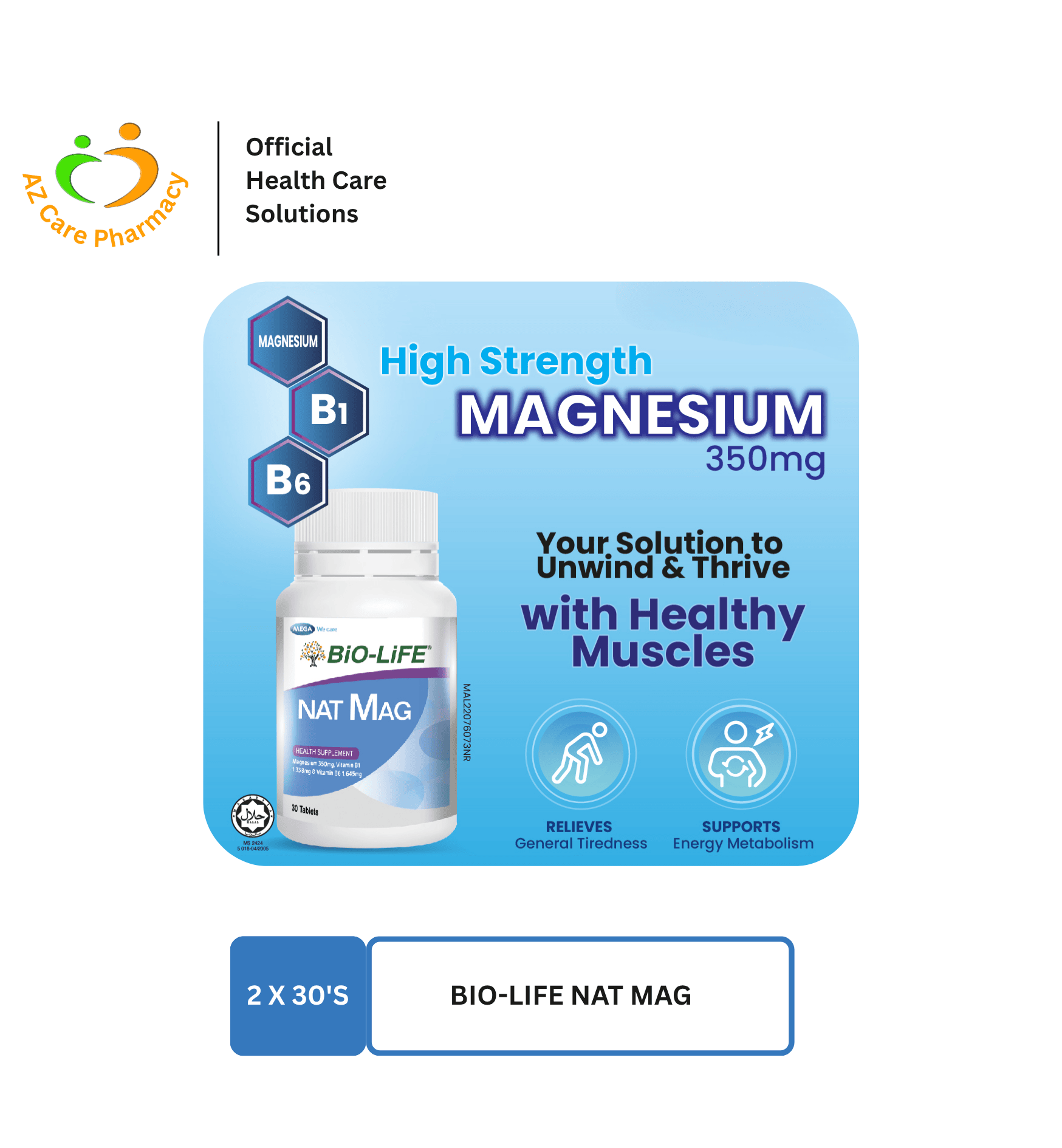 Bio-Life Nat Mag 2X30S - Image 7