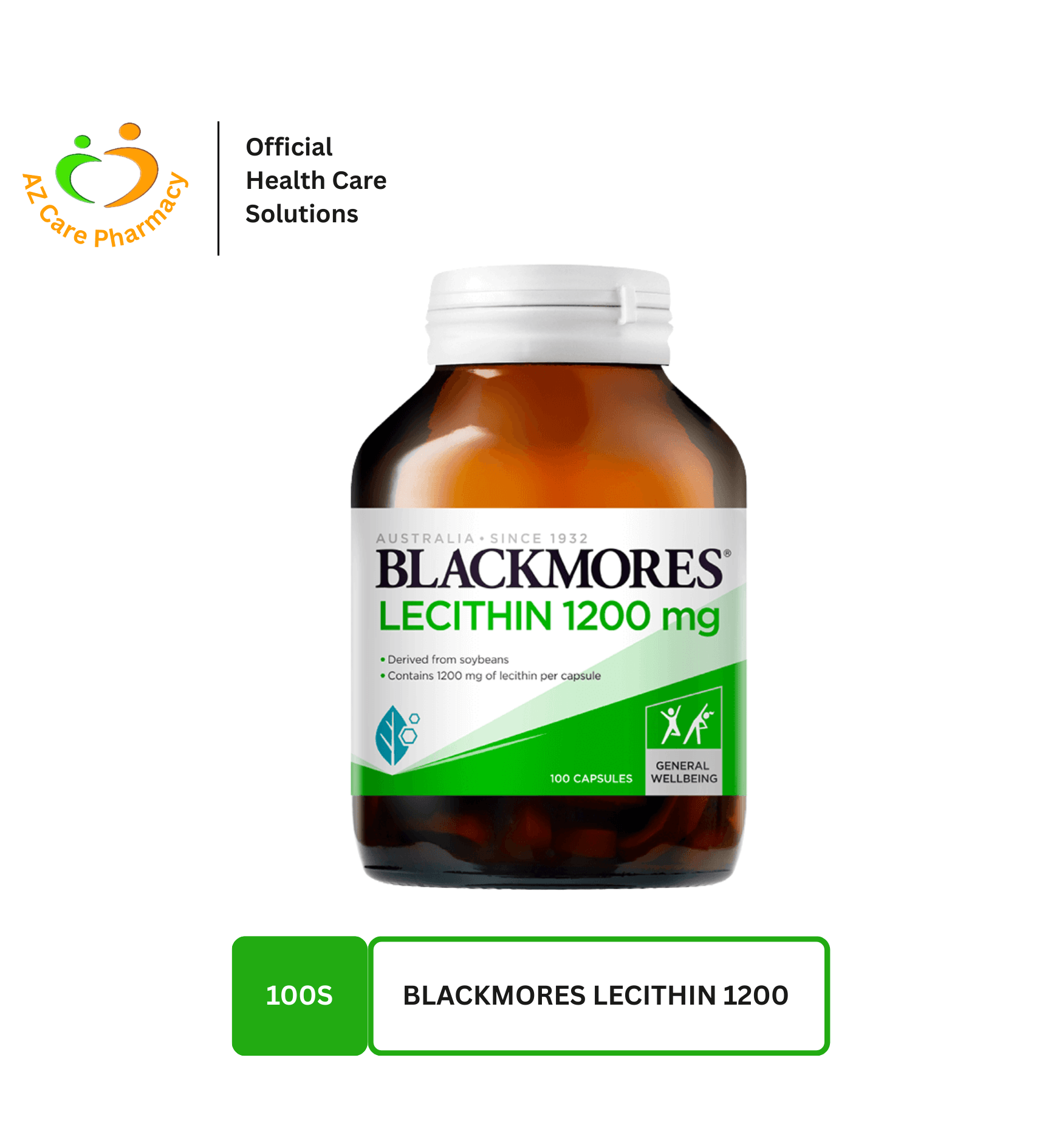 Blackmores Lecithin 1200mg 100S