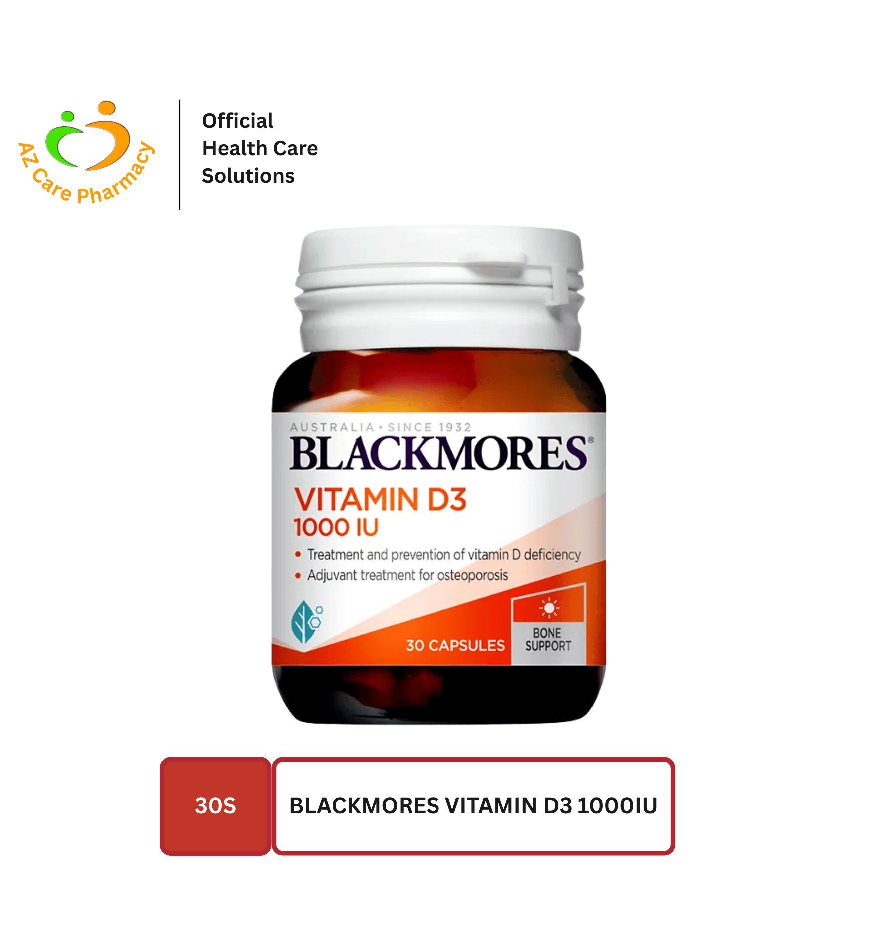 Blackmores Vitamin D3 1000iu
