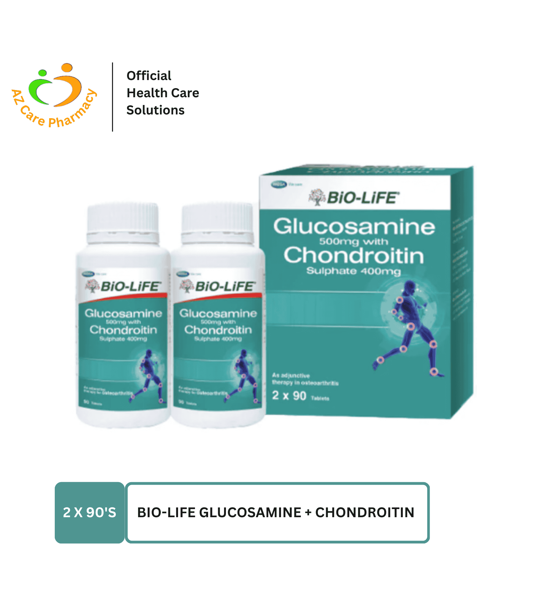 Bio-Life Glucosamine + Chondroitin 2X90S