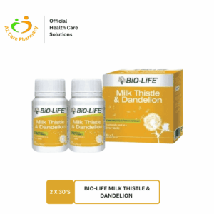 Bio-Life Milk Thistle & Dandelion 2X30S