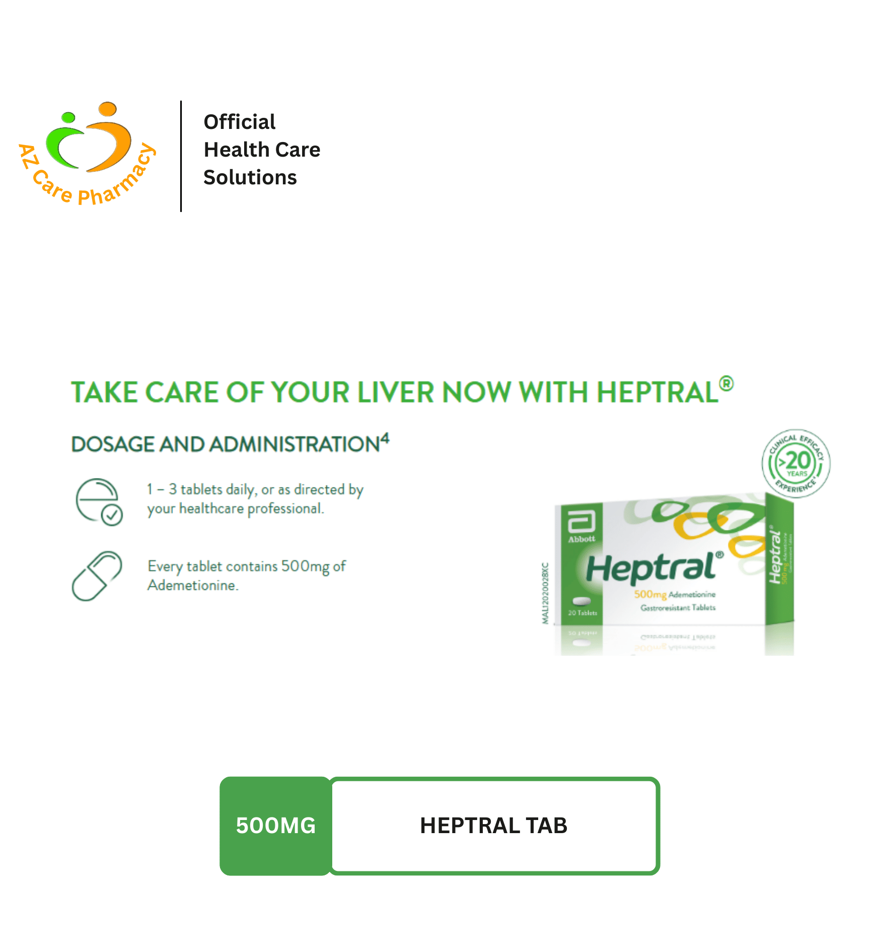 Heptral Tab 20S - Image 3