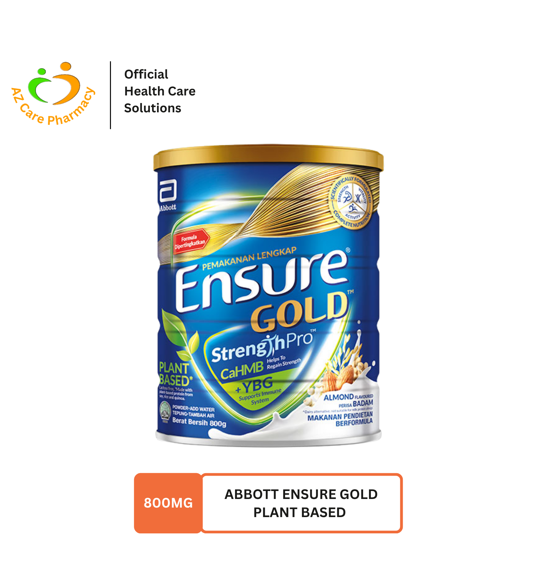 Ensure® Gold™ Powder Plant Based 800g