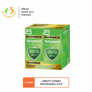 Abbott Subrex® Natopherol® Vitamin E 250 I.U. 2x60S
