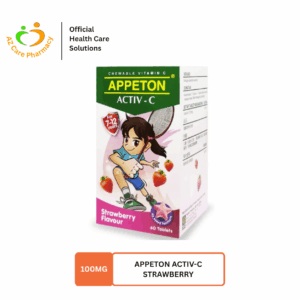 Appeton Activ-C 100mg Strawberry 60S