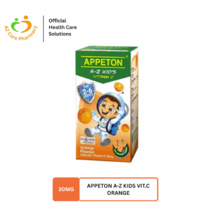 Appeton A-Z Kids Vit.C 30mg Orange 100S