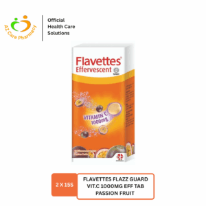 Flavettes Flazz Guard Vit.C 1000mg Tab Passion Fruit 2x15S
