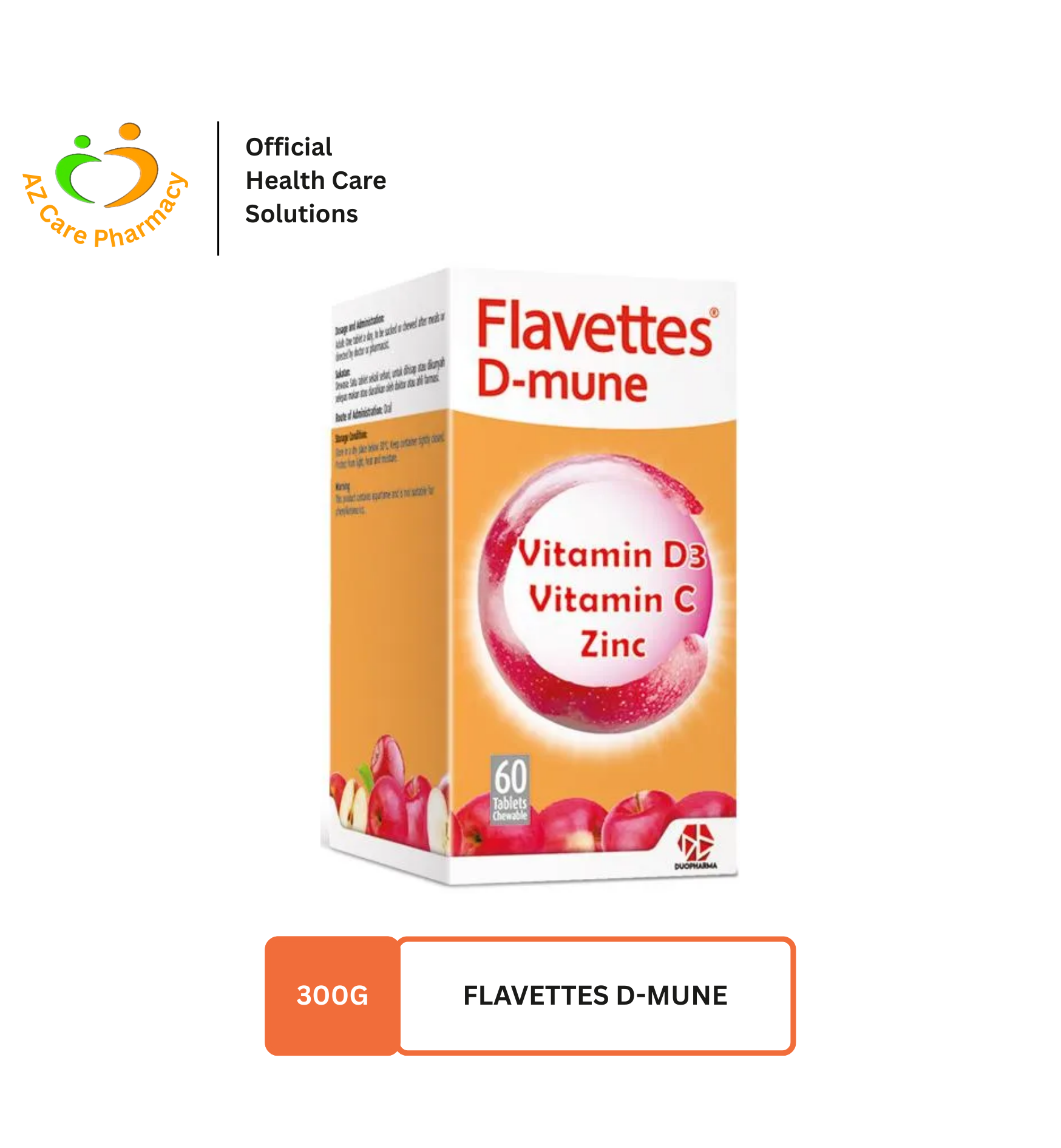 Flavettes D-mune Tab 60S