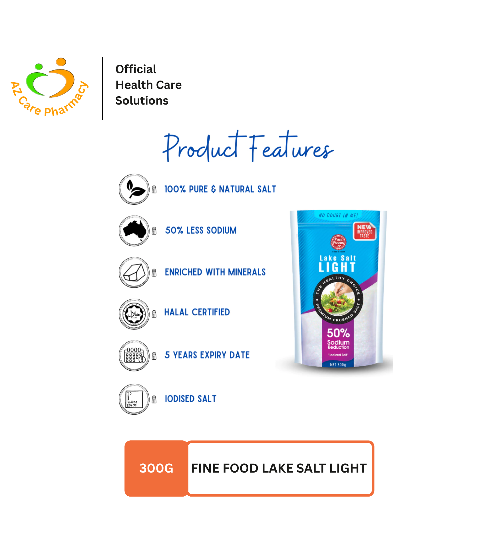 Fine Foods Lake Salt 300g - Image 3