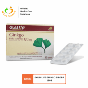Gold Life Ginkgo Biloba 120mg 120S