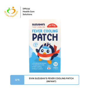 Evin Suzushii’s Fever Cooling Patch (Infant)