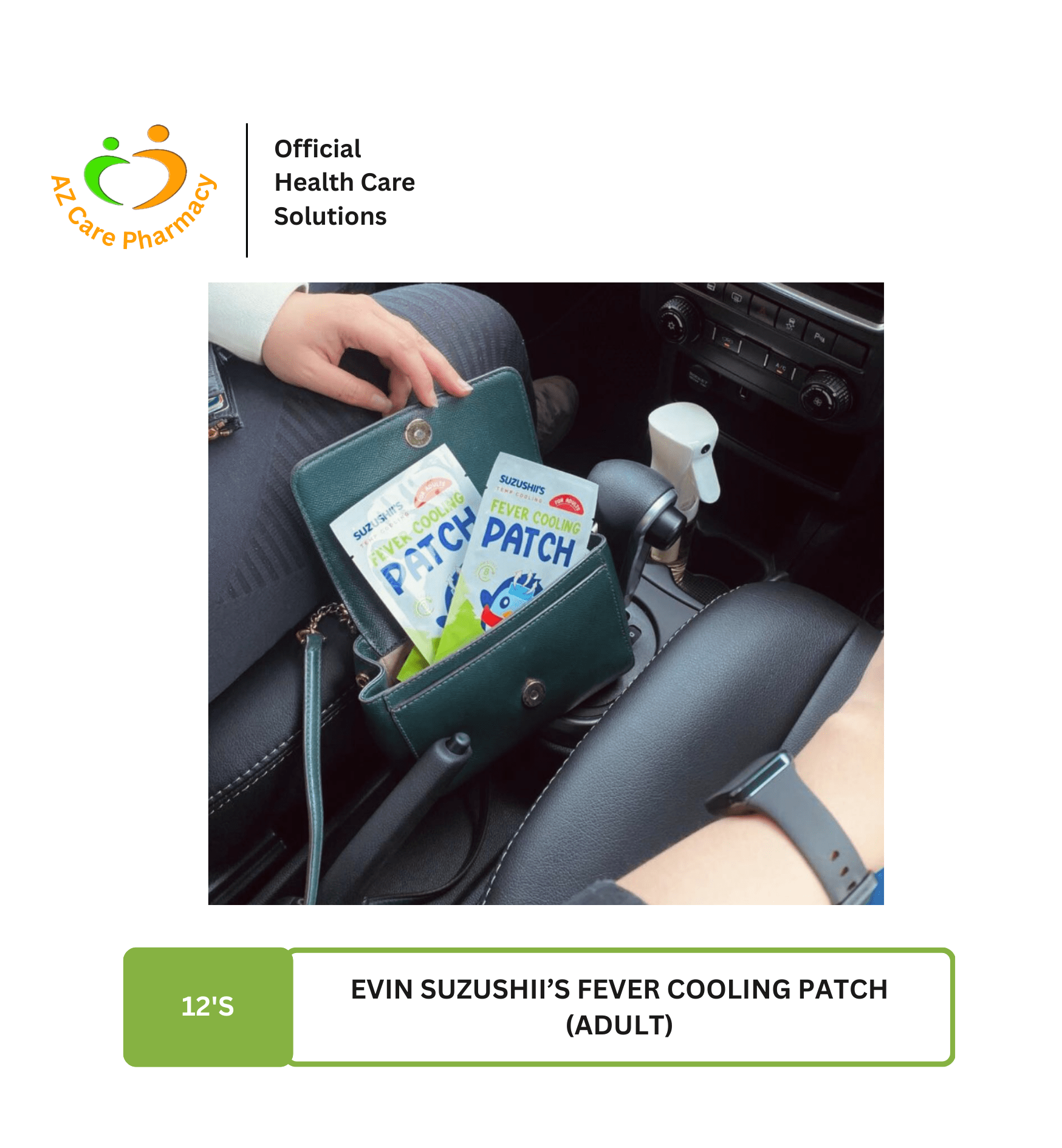 Evin Suzushii’s Fever Cooling Patch (Adult) - Image 4