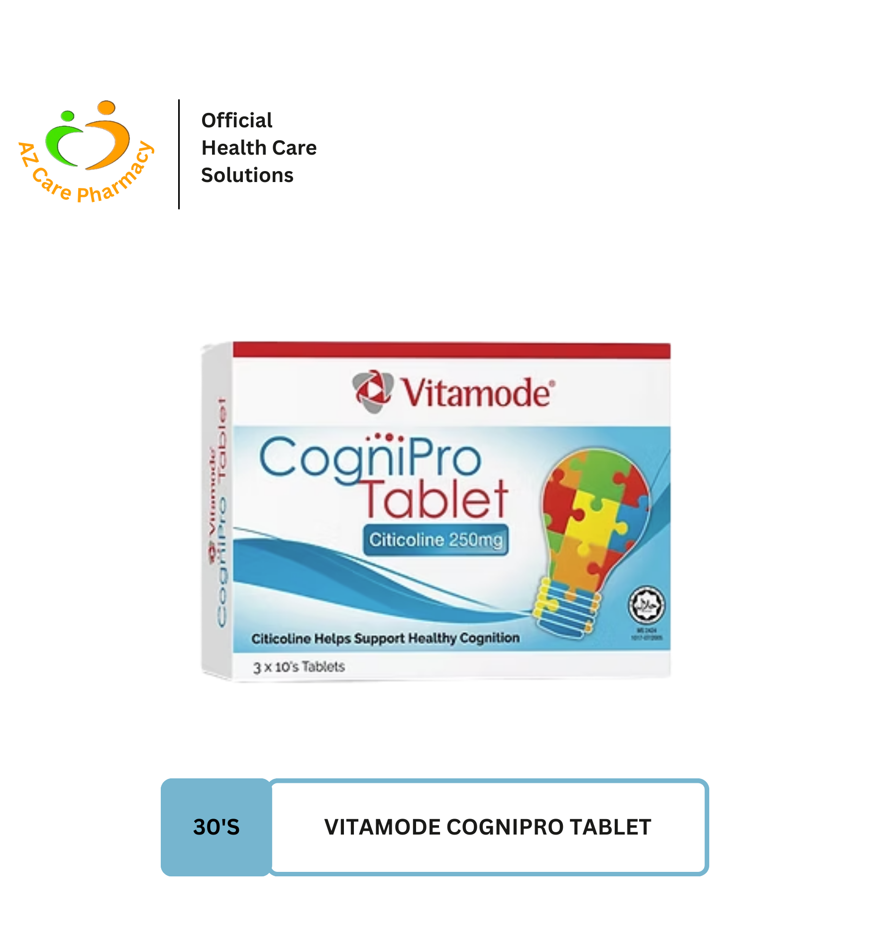 Vitamode Cognipro Tablet 30s