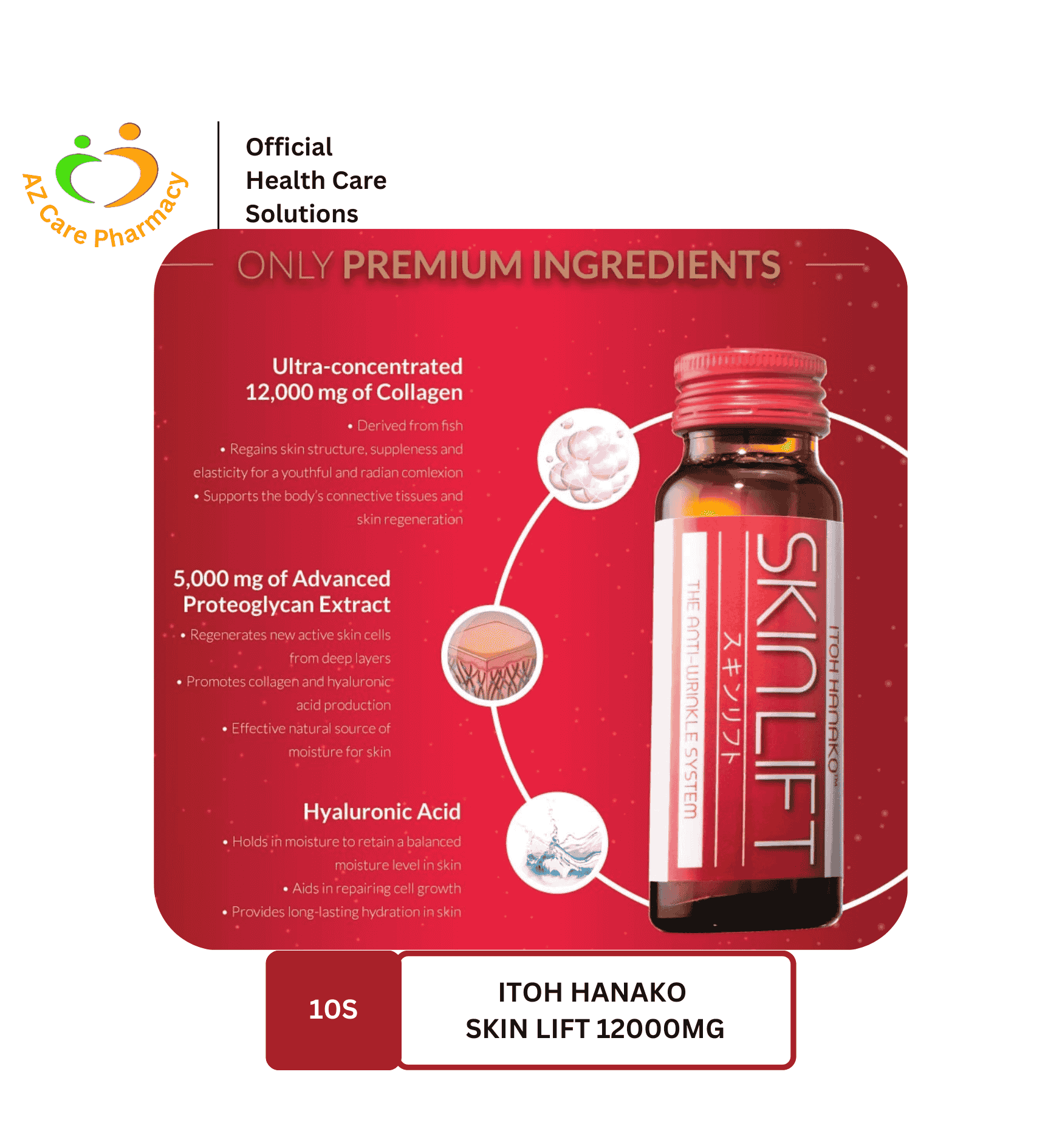 Itoh Hanako Skin Lift 12000mg 10S - Image 4