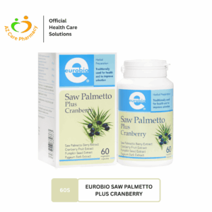 Eurobio Saw Palmetto Plus Cranberry 60S