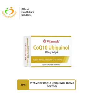 Vitamode COQ10 Ubiquinol 100MG Softgel 30s