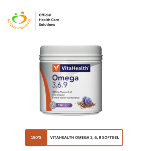 Vitahealth Omega 3, 6, 9 Softgel 150s