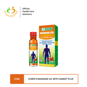 Hurixs Massage Oil With Gamat Plus 21ml