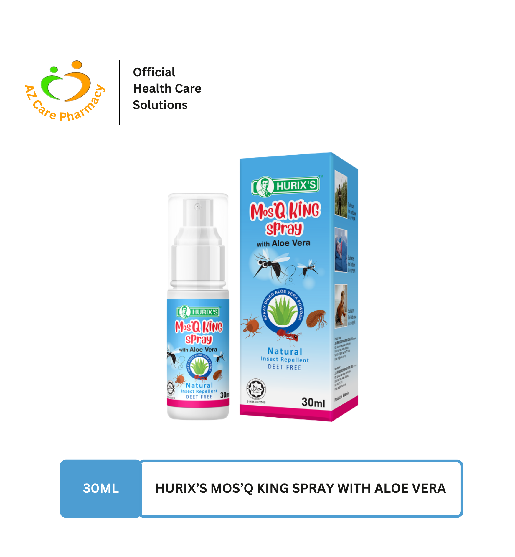 Hurixs MosQ King Spray 30ml
