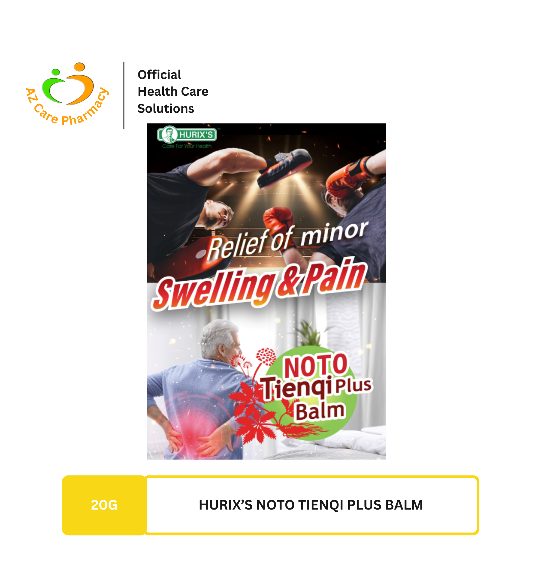 Hurixs Noto Tienqi Plus Balm 20g - Image 4