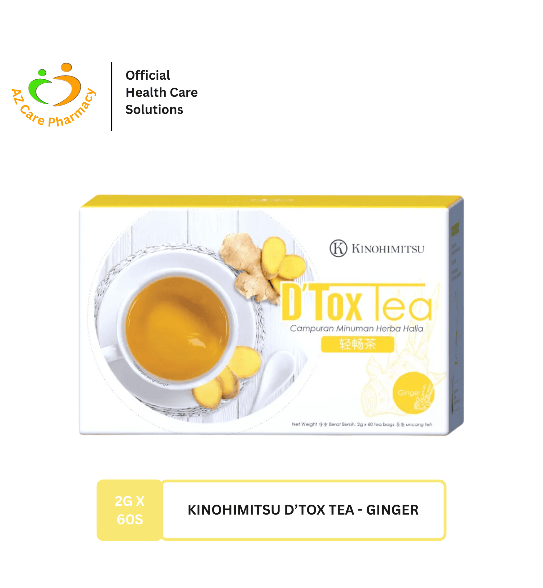 Kinohimitsu D’tox Tea Ginger - Image 3