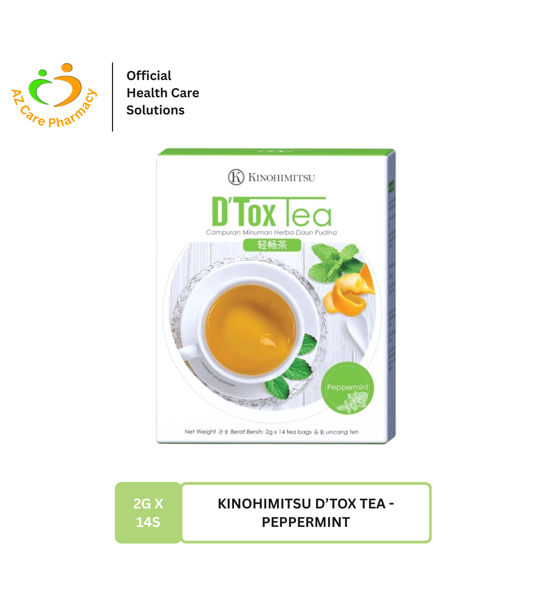 Kinohimitsu D’tox Tea Peppermint