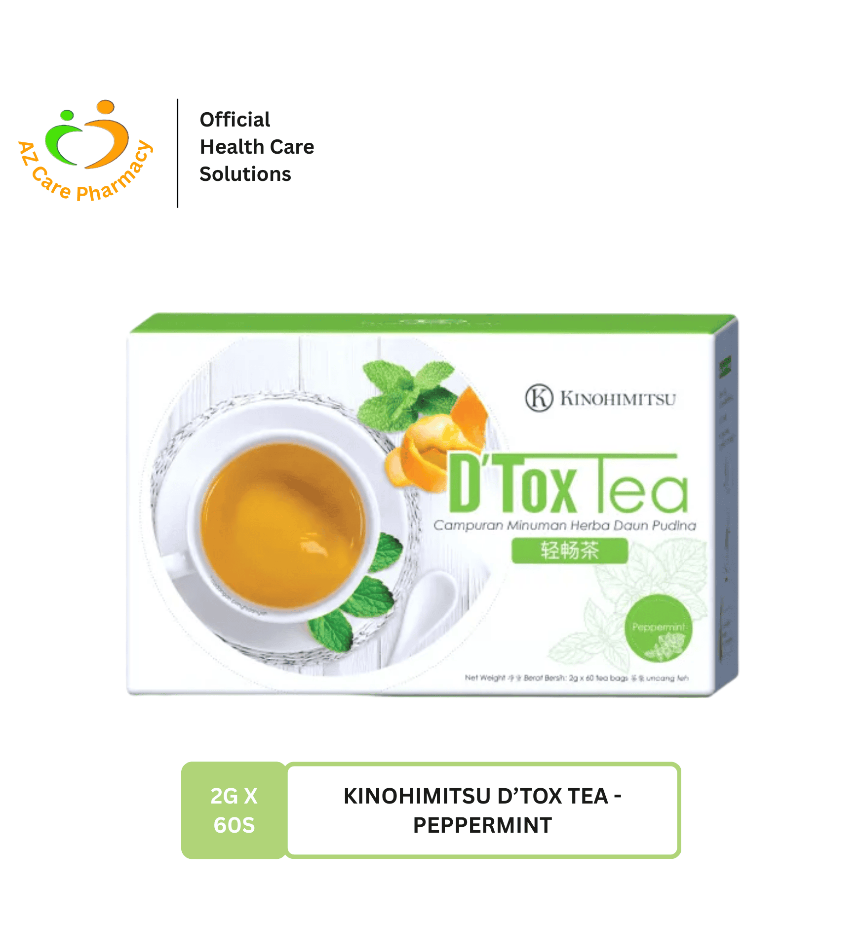 Kinohimitsu D’tox Tea Peppermint - Image 3