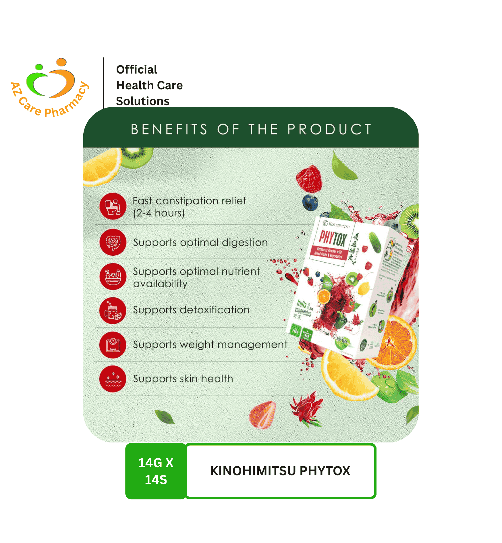Kinohimitsu Phytox 14g*14 sachets - Image 4
