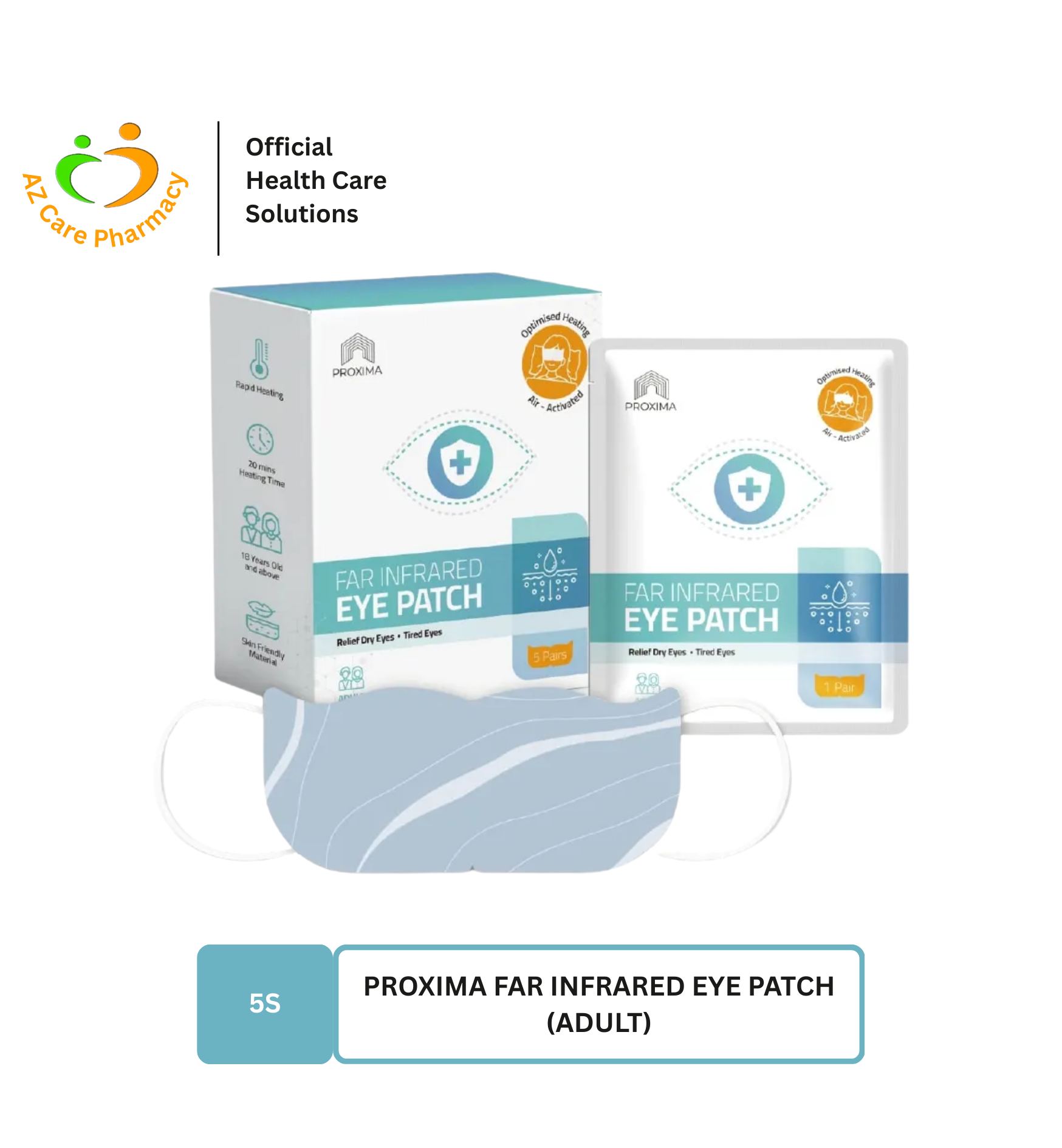 Proxima Far Infrared Eye Patch-Adult - Image 2